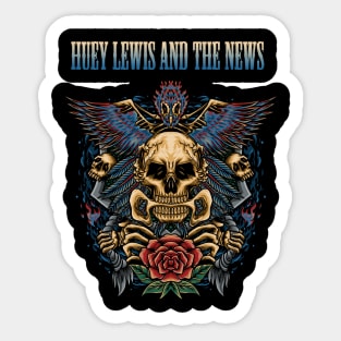 HUEY LEWIS AND THE NEWS BAND Sticker